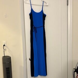 Banana republic. 0 PETITE. women’s pleated dress with waist tie and pockets